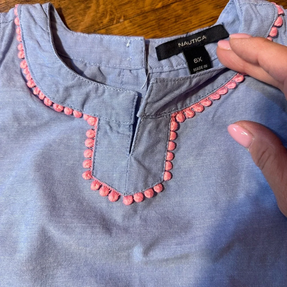 Girls lot of 4 sz 6-8 Gymboree Nautica Oshkosh Bgosh‎